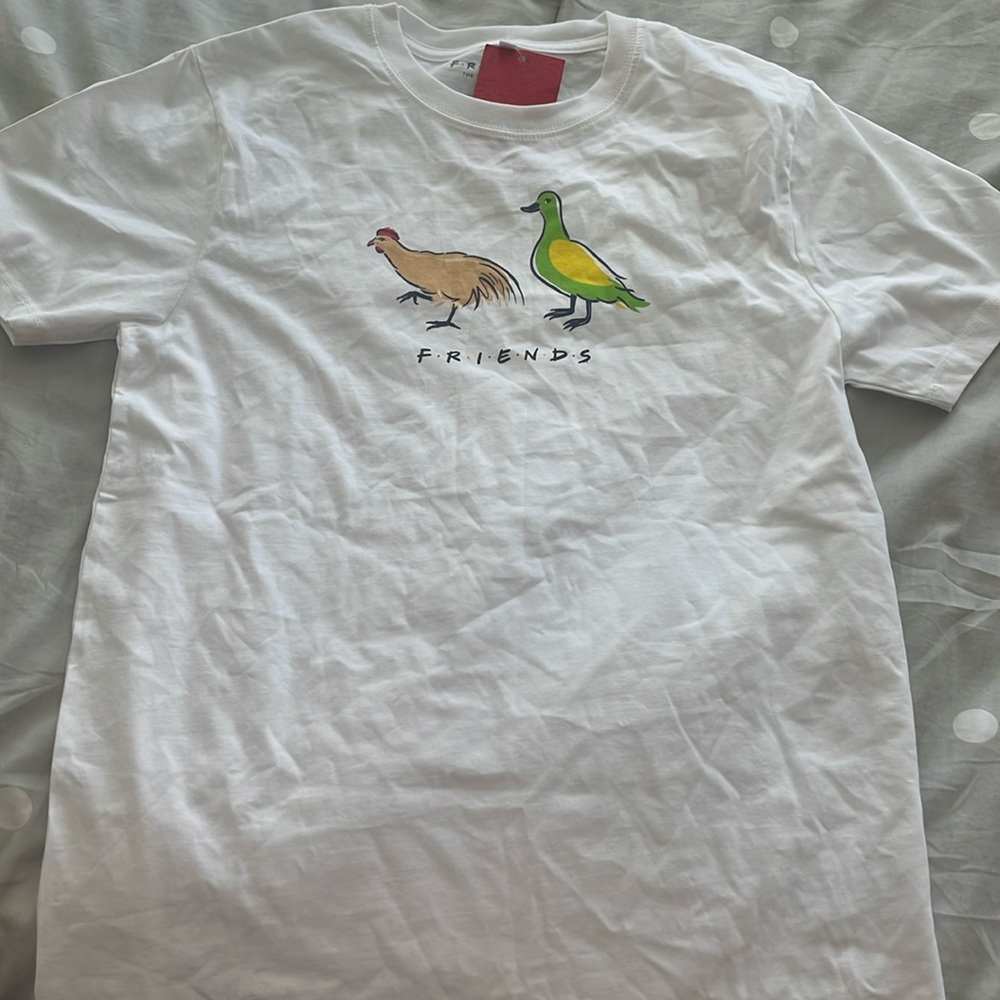 White FRIENDS shirt